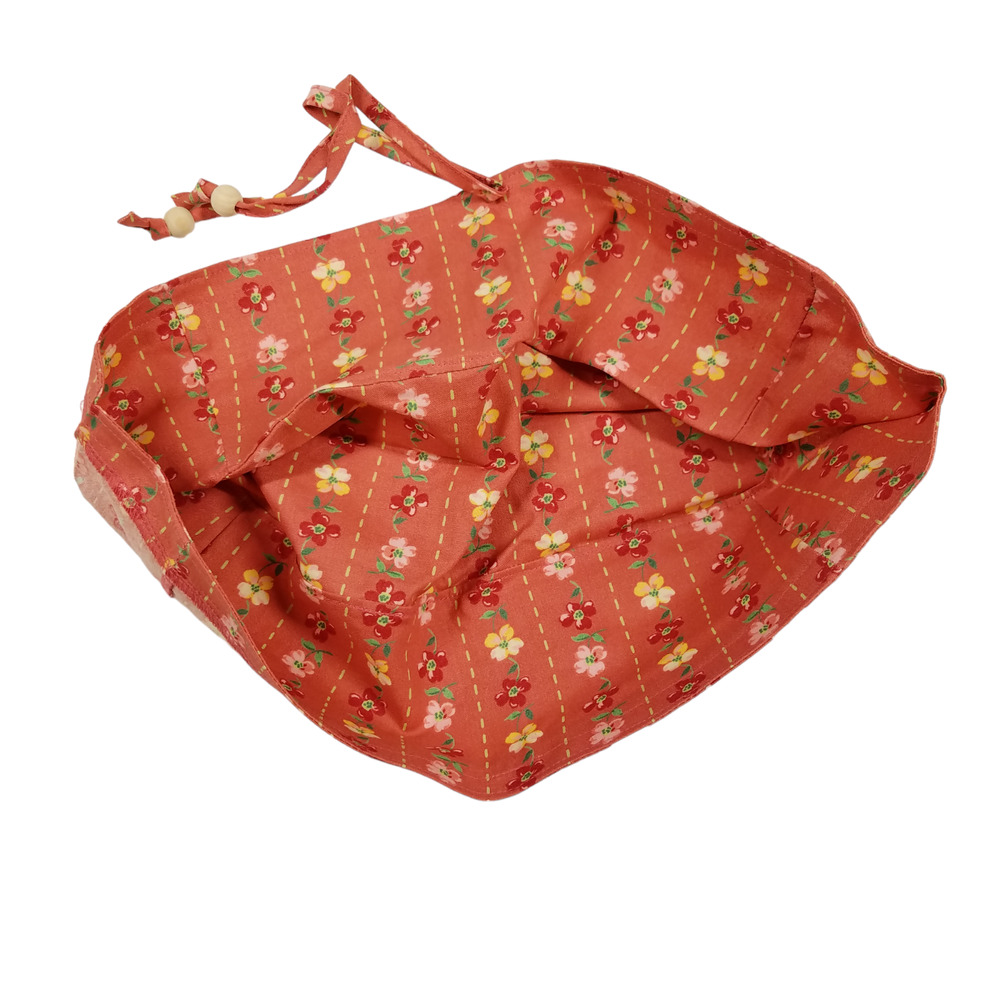 Longaberger Fabric Basket Liner Boutique Dogwood 23214244 New Bead Tie